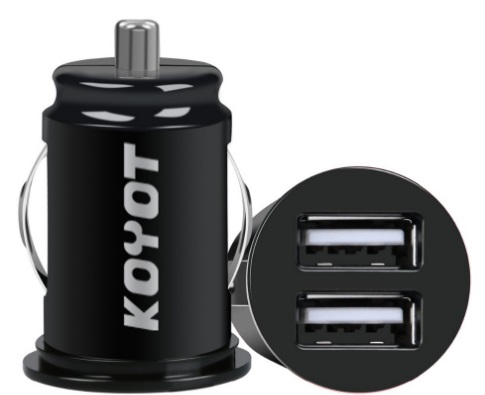 Adattatore 2 USB 2A per Auto